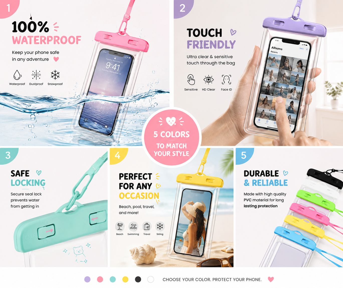 FIVE Waterproof Phone Pouch